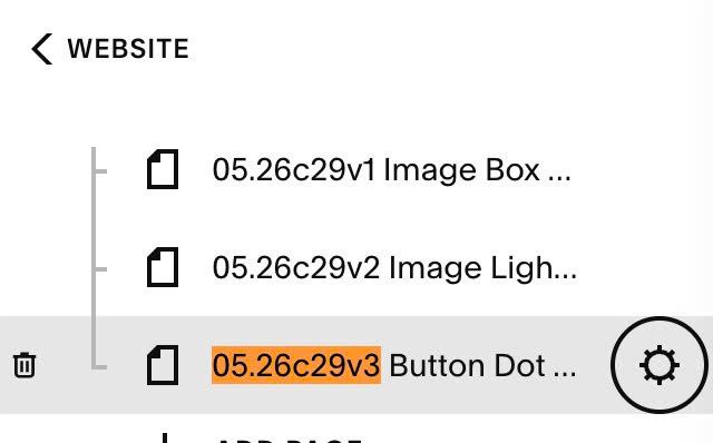 05.26c29v3 Button Dot next to Text Button Hover Dot to circle arrow