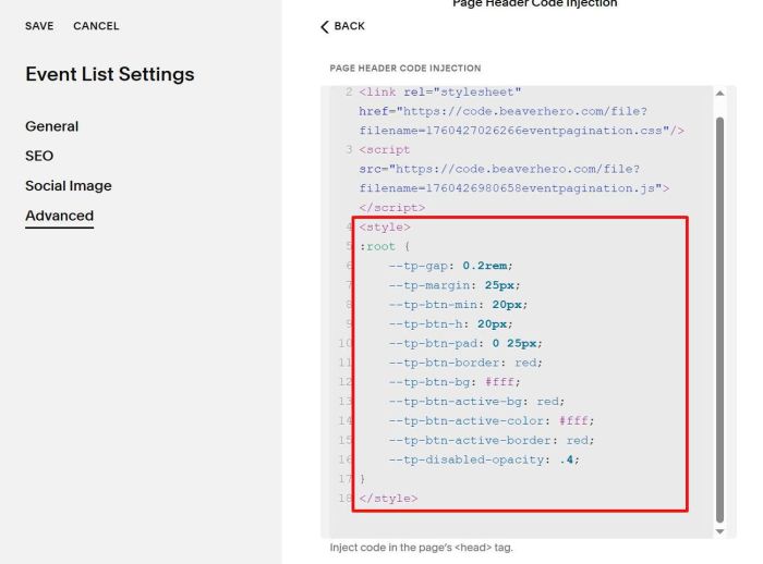 Free event page pagination 3