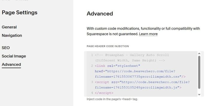 Free gallery scroll (different width) 1