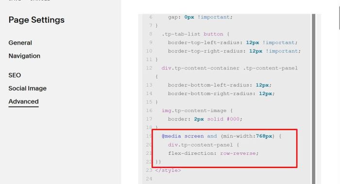 (free) list style tab 03 14