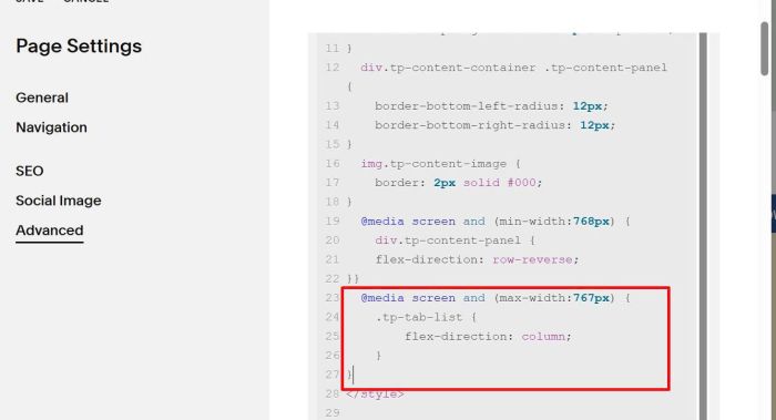 (free) list style tab 03 17
