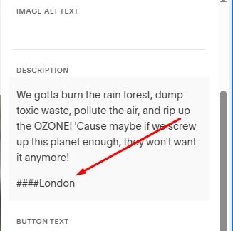 Gallery filter hover a