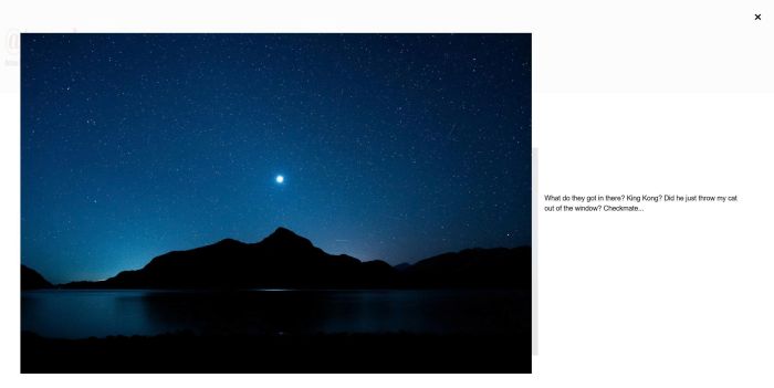 Image block lightbox caption 1