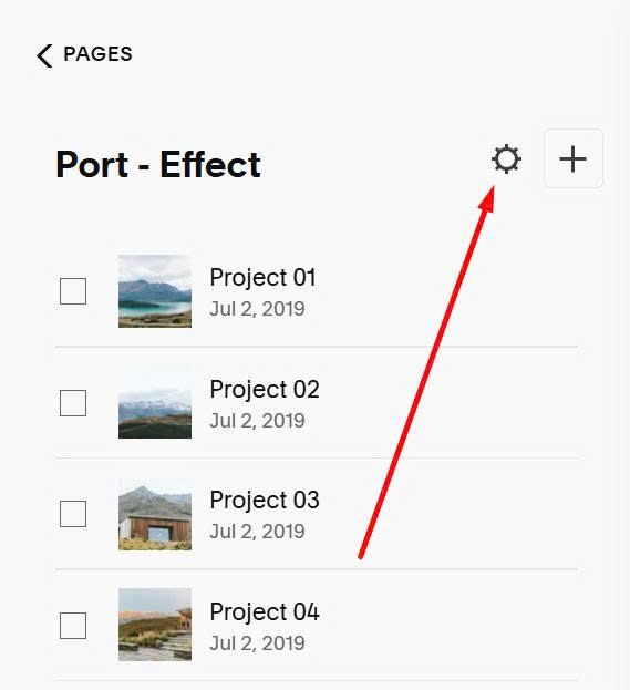 Portfolio custom url 1