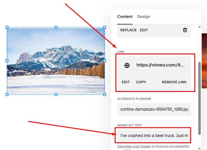 (free) image block to vimeo lightbox 4