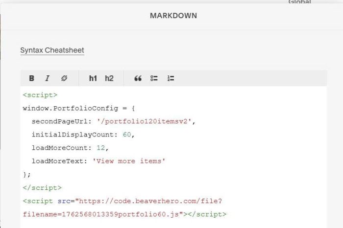 (free) portfolio 60 items limit 4