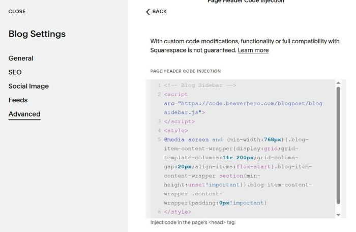 (free) simple blog post sidebar 1