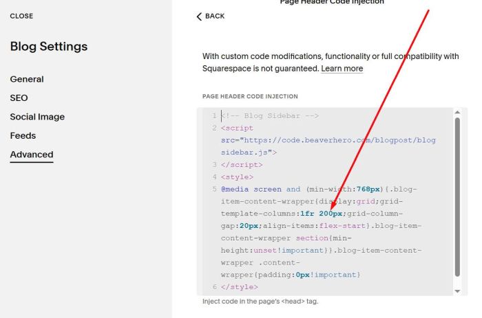 (free) simple blog post sidebar 2
