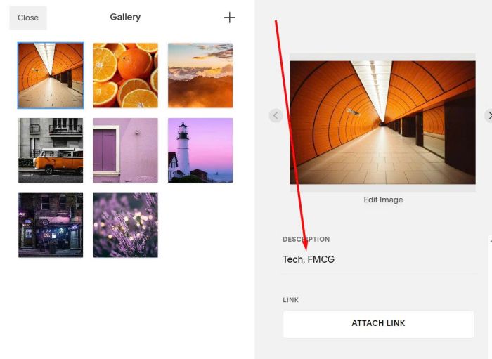 Gallery section grid category 4