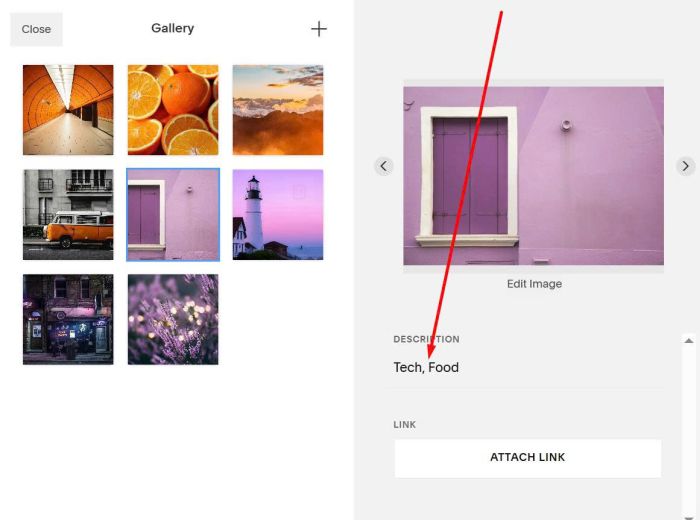 Gallery section grid category 5