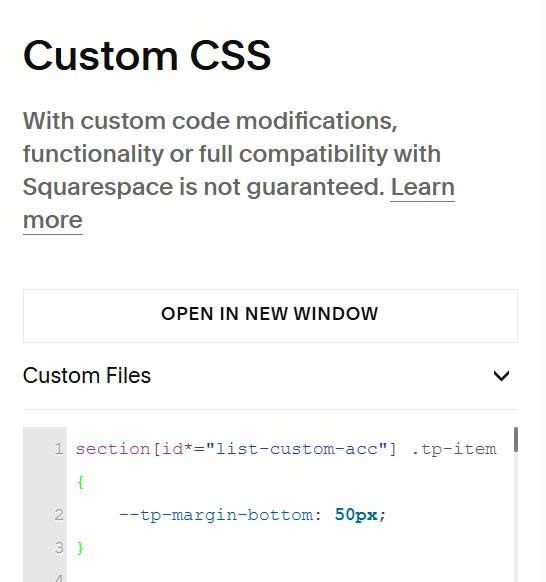 List custom accordion 11