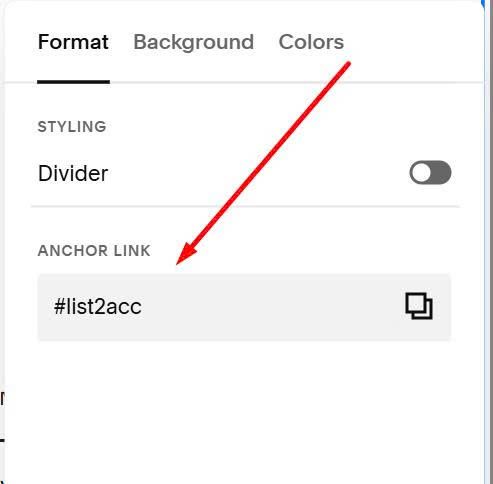 List to custom accordion 10