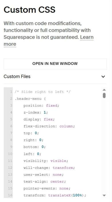 Custom burger menu 8
