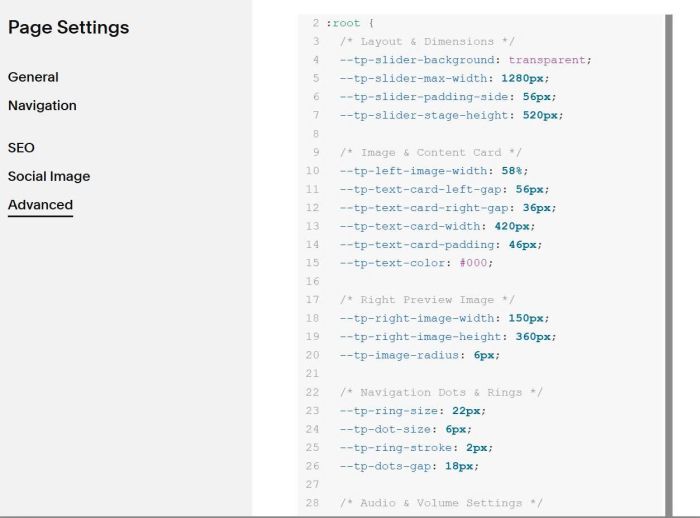 Audio horizontal slideshow 12