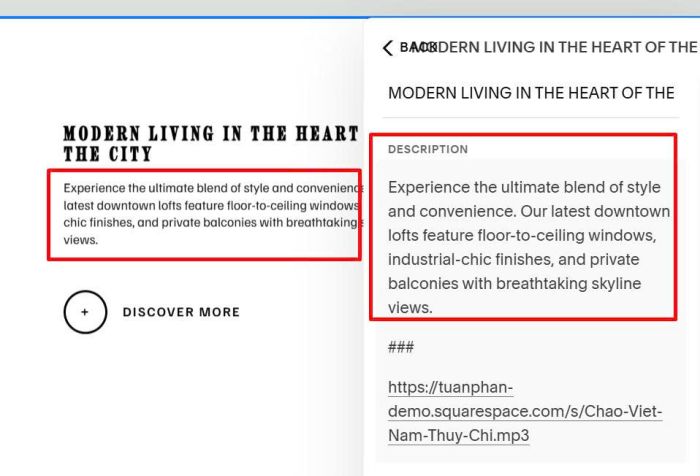 Audio horizontal slideshow 5