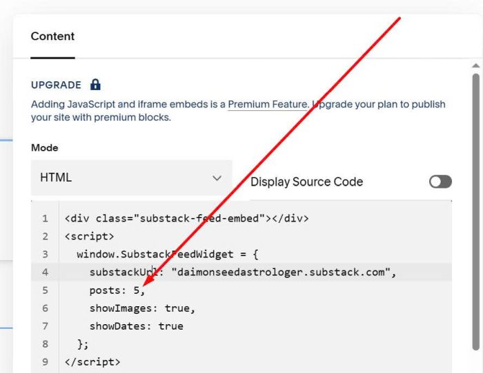 (Free) Substack List