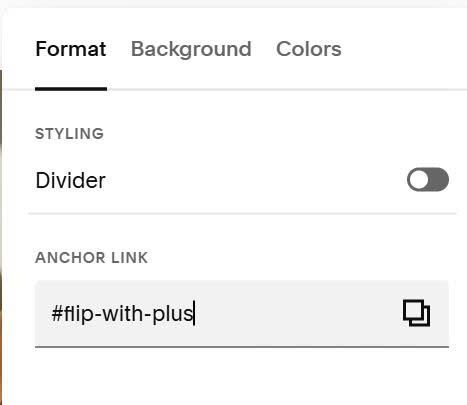 Flip with Plus