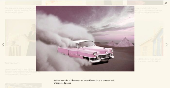 (Free) Gallery Section Lightbox Caption