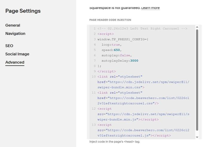 (Free) Left Text Right Carousel