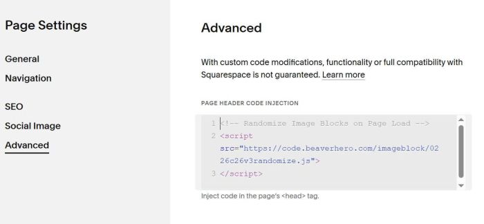 (Free) Randomize Image Block on Load