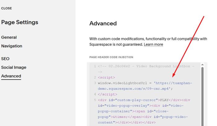 (Free) Video Background Lightbox