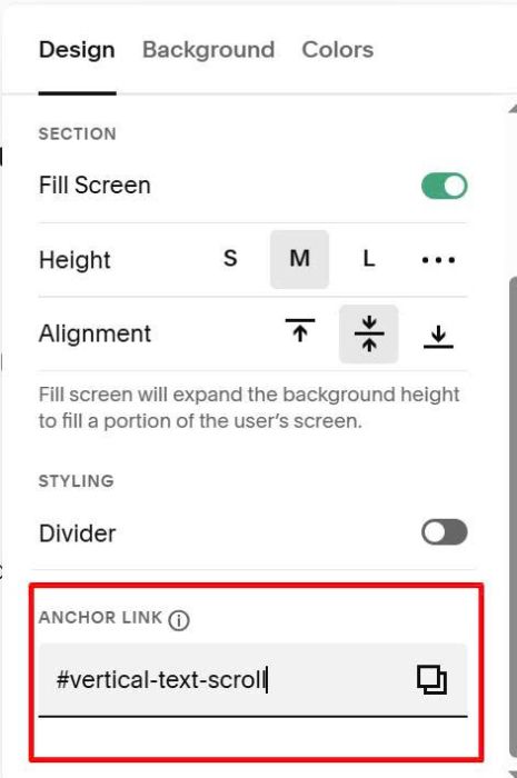 Vertical Text Scrolling