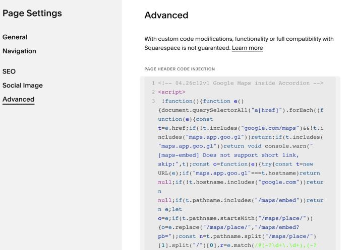 04.26c12v1 Google Maps inside Accordion