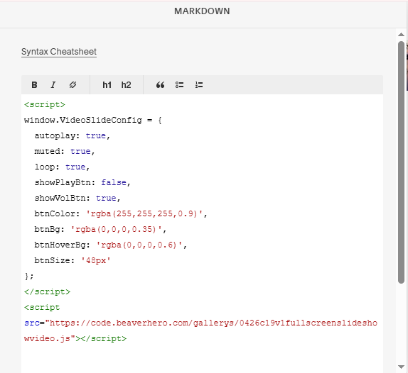 04.26c19v1 Fullscreen Slideshow with Video