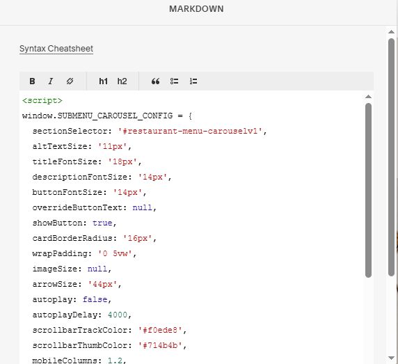 05.26c12v3 Restaurant Menu Carousel v1