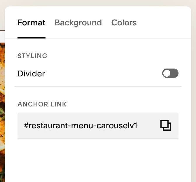 05.26c12v3 Restaurant Menu Carousel v1