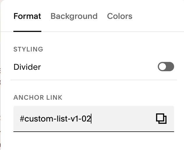 05.26c16v2 Custom List v1