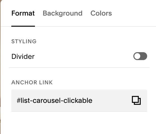 05.26c22v2 List Carousel Clickable