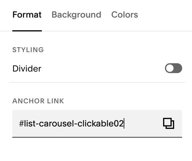 05.26c22v2 List Carousel Clickable
