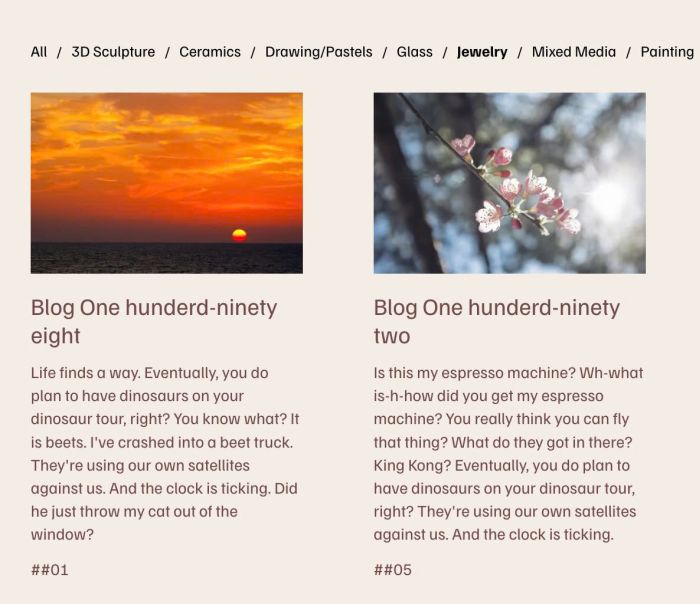 05.26c28v6 Summary Block Blog Filter