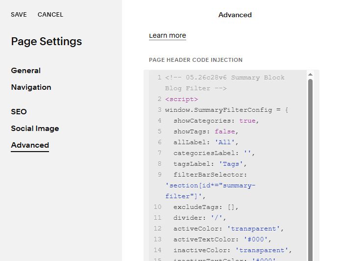 05.26c28v6 Summary Block Blog Filter