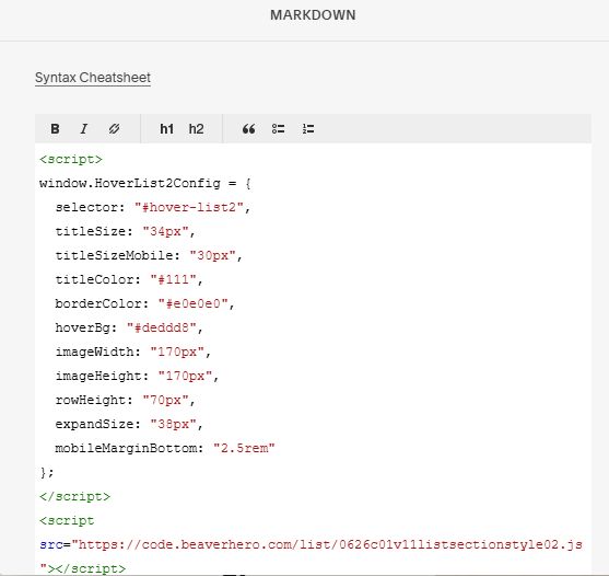 06.26c01v11 List Section Style 02 Hover Text – Show Image in Same Line