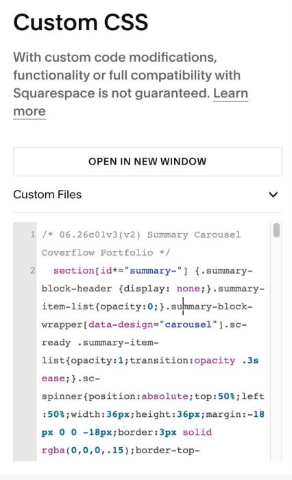 06.26c01v3(v2) Summary Carousel Coverflow Portfolio