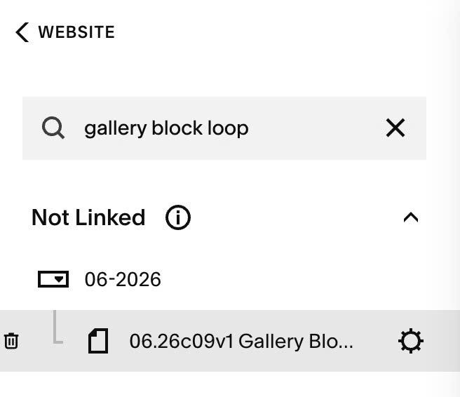 06.26c09v1 Gallery Block Loop Scroll