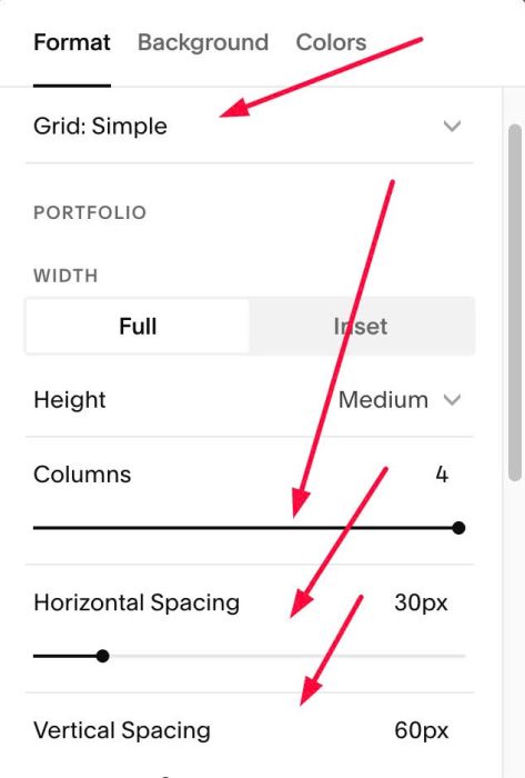 06.26c23v7 Grid under Portfolio Pagination