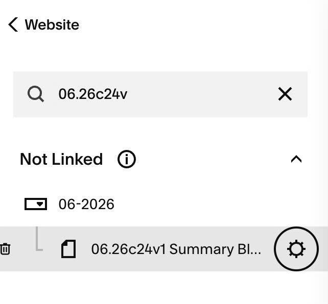06.26c24v1 Summary Block Regular Pages Filter