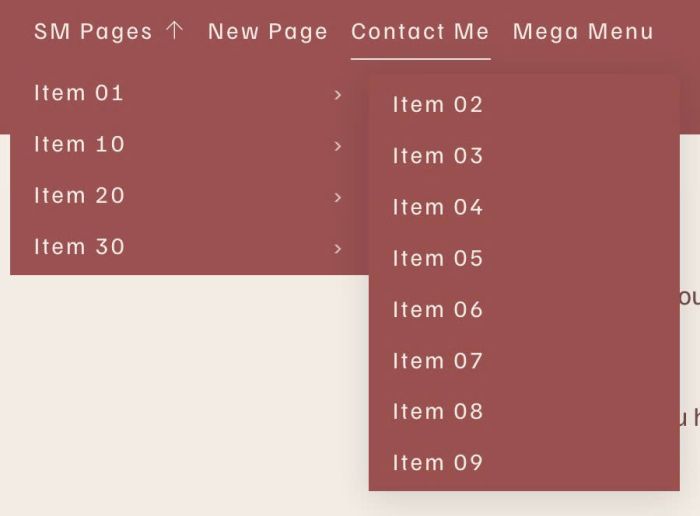 06.26c25v1 Multi level Dropdown Men