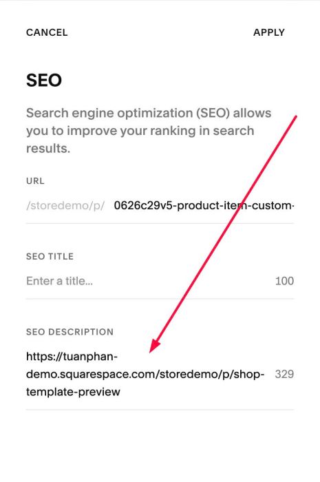 06.26c29v5 Product Item Custom URL