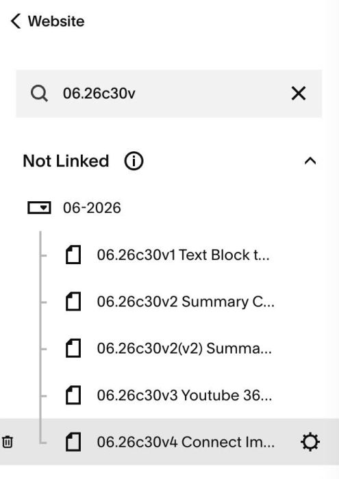 06.26c30v4 Connect Image Blocks with Portfolio Page