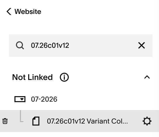 07.26c01v12 Variant Colors under Summary Block