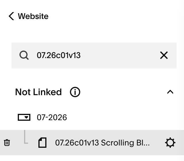 07.26c01v13 Scrolling Block Different Color