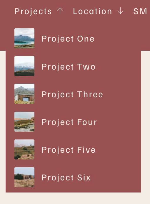 07.26c01v3 Portfolio Dropdown to Header Menu