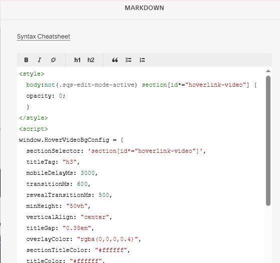 07.26c01v6 Hover Links Change Video Background