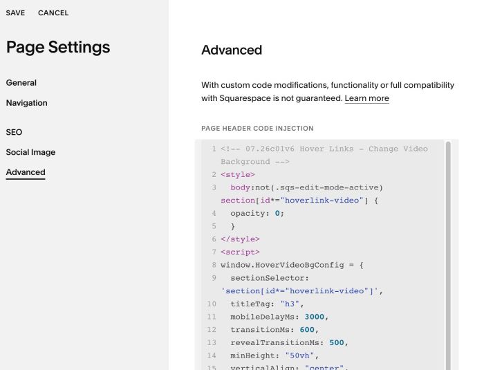 07.26c01v6 Hover Links Change Video Background