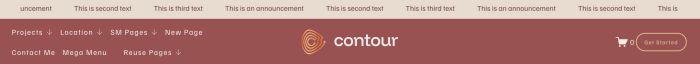 07.26c04v4(v2) Scrolling Text in Announcement Bar