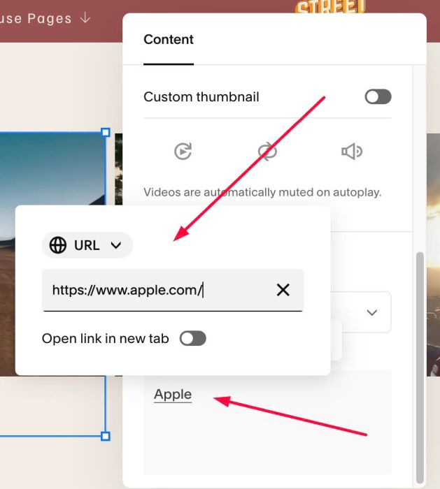 07.26c06v1 Hover Image Play Video Show Text Overlay